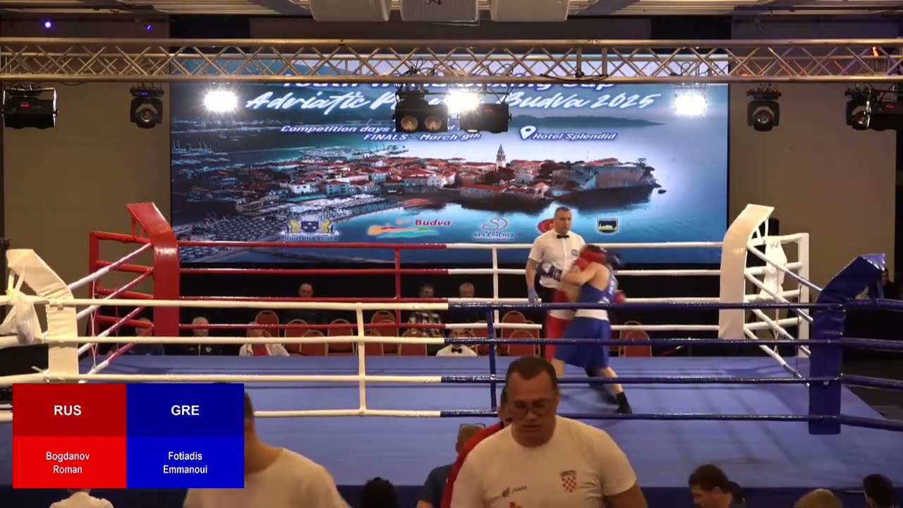 Emmanouil Fotiadis (GRE) vs. Roman Bogdanov (RUS) Youth World Cup 2025 QF's (63kg)