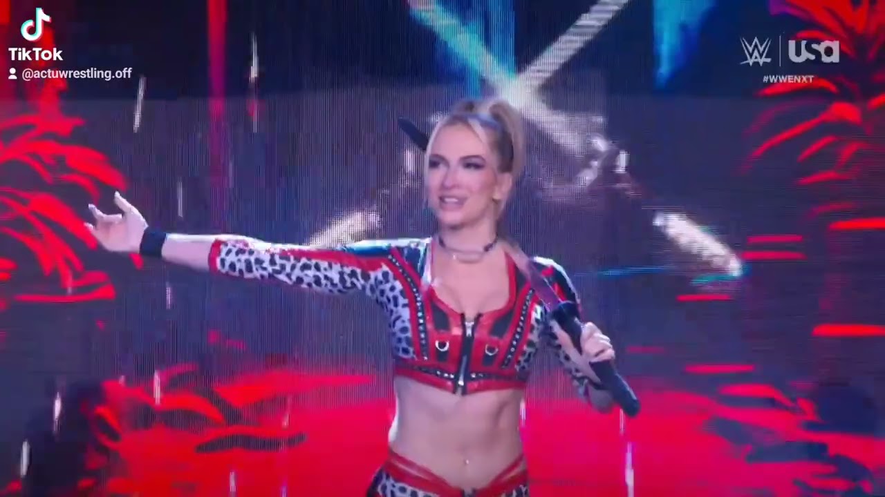 WWE NXT JAZMYN NYX VS KARMEN PETROVIC 07/02/24 background