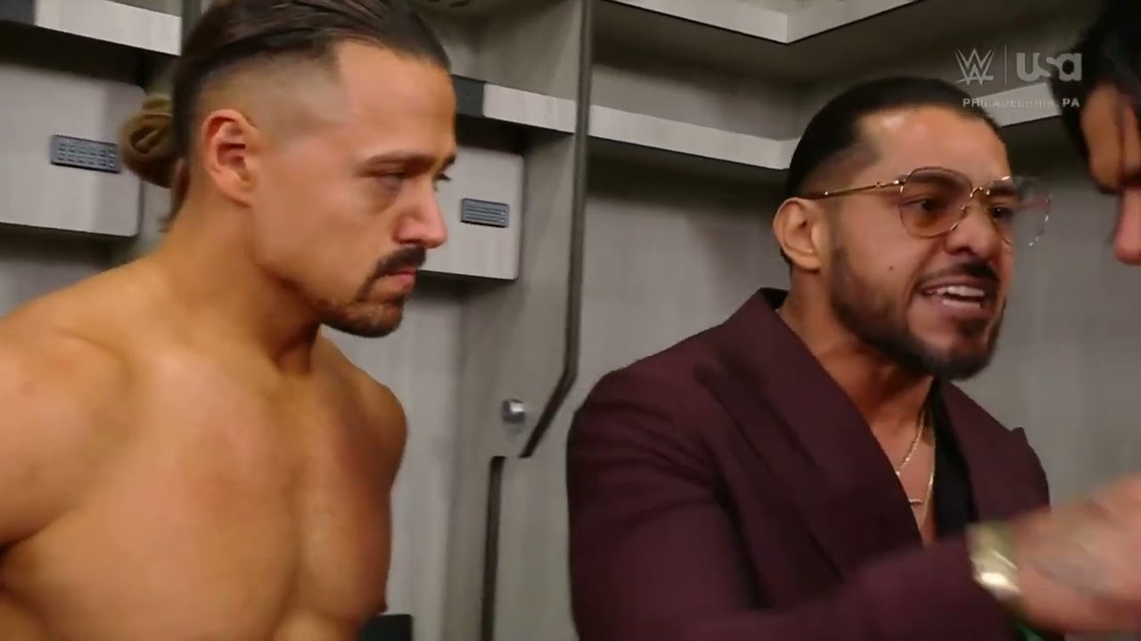 Santos Escobar talks with Los Garza: SmackDown, Mar. 7, 2025