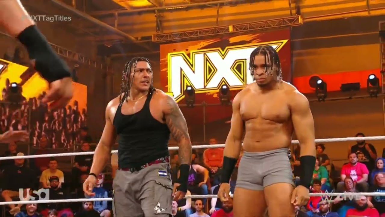 WWE NXT THE FAMILY VS OTM 01/09/24 background