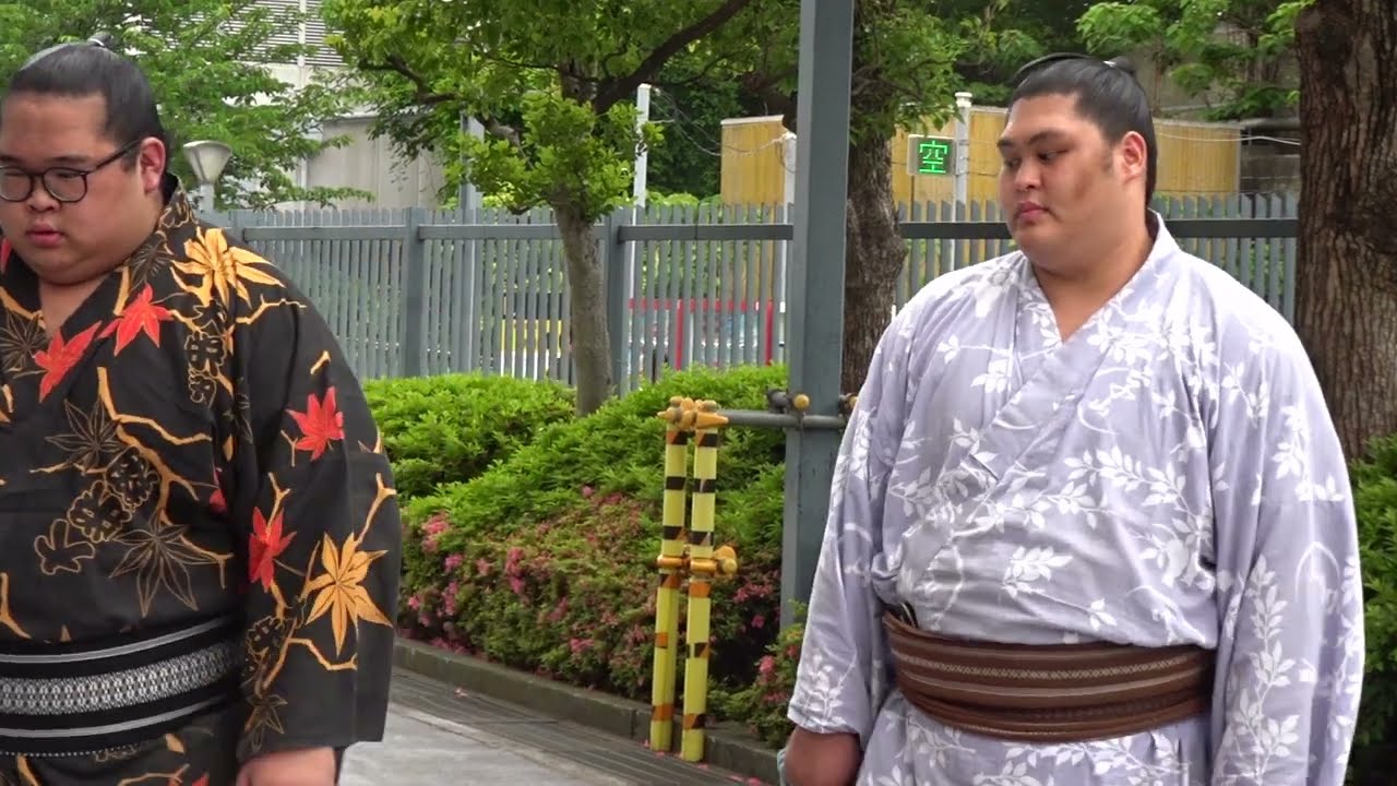 出待ち - 生田目 若雅 月岡 白鷹山 琴栄峰 ほか【大相撲令和7年5月場所】中日 2025/05/18 NABATAME WAKAMIYABI TSUKIOKA HAKUYOZAN KOTOEIHO background