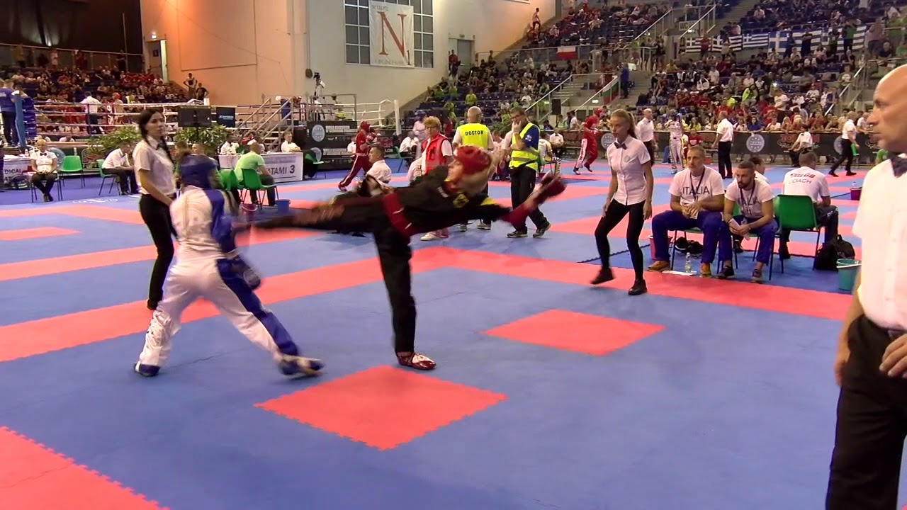 Miriam Gallaro v Kiara Mager WAKO World Championships 2018