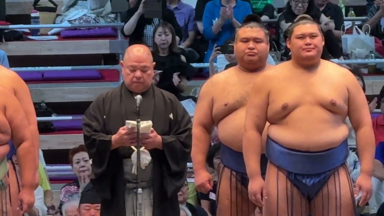協会ご挨拶【大相撲令和7年7月場所】千秋楽 15日目 2025/7/27名古屋場所 JUL 2025 DAY15 association greetings background