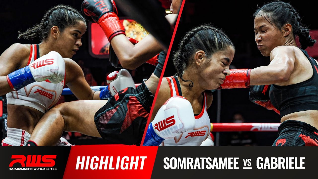 ไฮไลท์ Highlight l โสมรัศมี vs. กาเบรียว เรโวลูชั่นภูเก็ต l Somratsamee vs.Gabriele RevolutionPhuket background