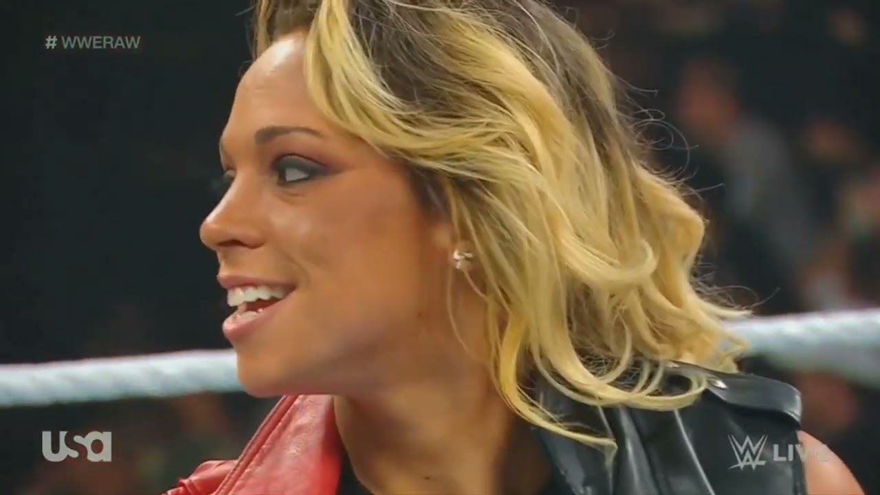 WWE RAW SHAYNA BASZLER VS ZOEY STARK 08/07/23 backdrop