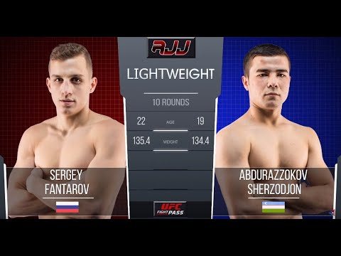 Сергей Фантаров, Россия vs Шерзоджон Абдураззоков, Узбекистан | RJJ & RCC Boxing Night