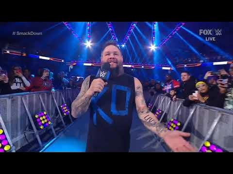 WWE SMACKDOWN KEVIN OWENS ENTRANCE 11/24/23 background