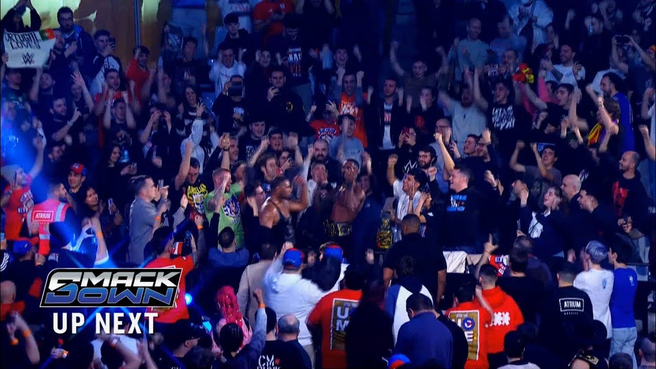 Legado del Fantasma ruins The Street Profits celebration: SmackDown, Mar. 21, 2025 background