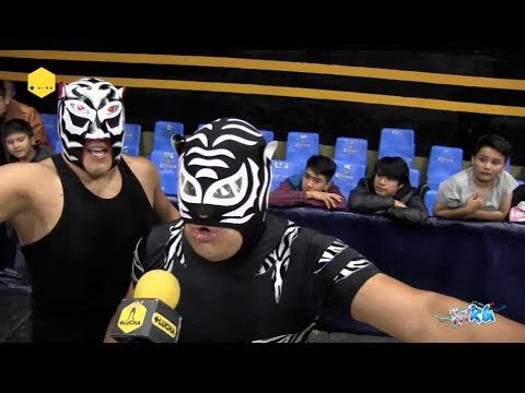 Entrevista con Los Panteras en IWRGTV, Arena Naucalpan