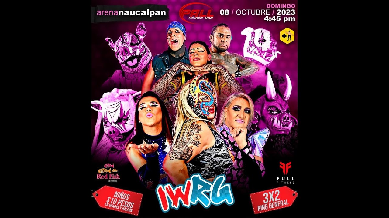 IWRG EN VIVO 🔴 | LAS SHOTAS VS LA PUERQUIZA EXTREMA backdrop