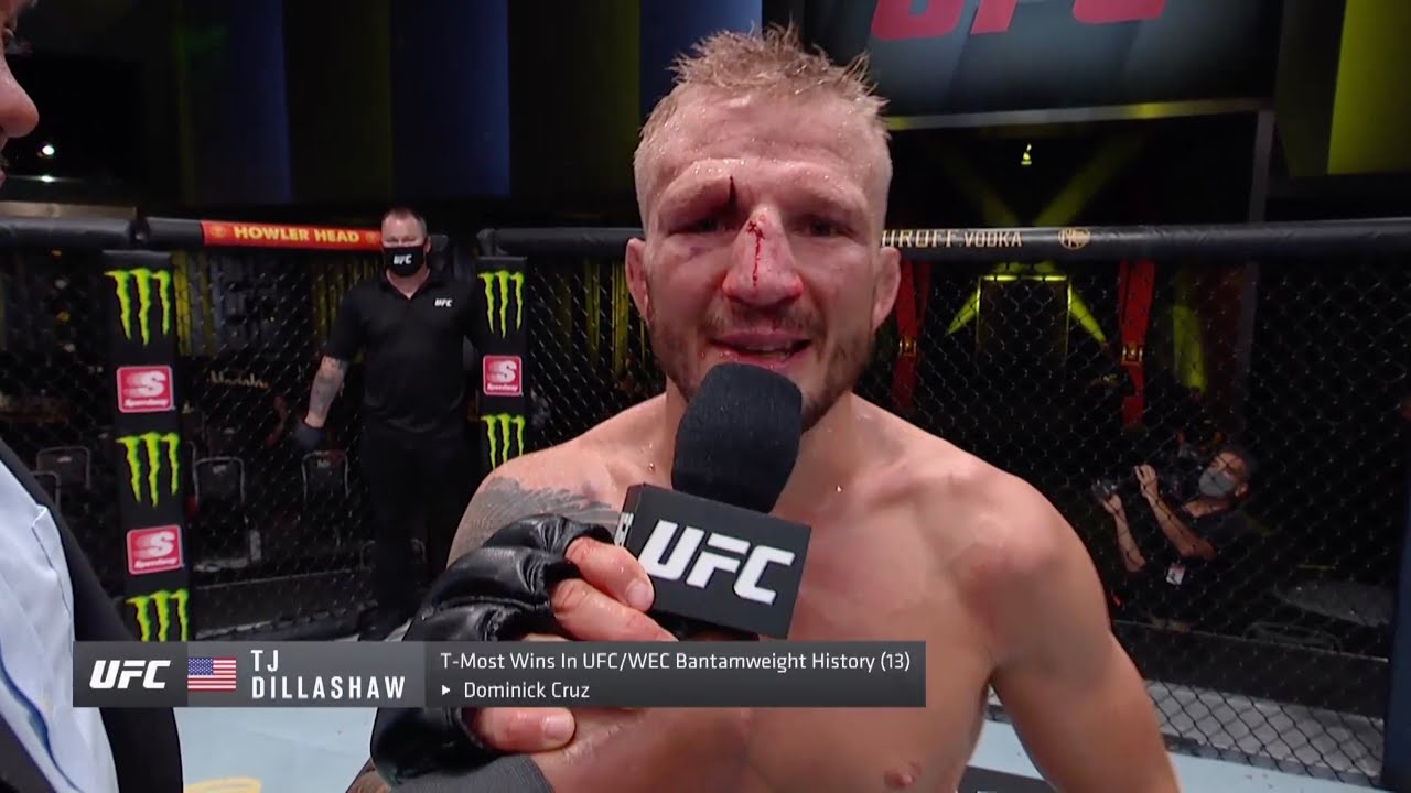 Диллашоу vs Сэндхаген - Слова после боя UFC Вегас 32 background