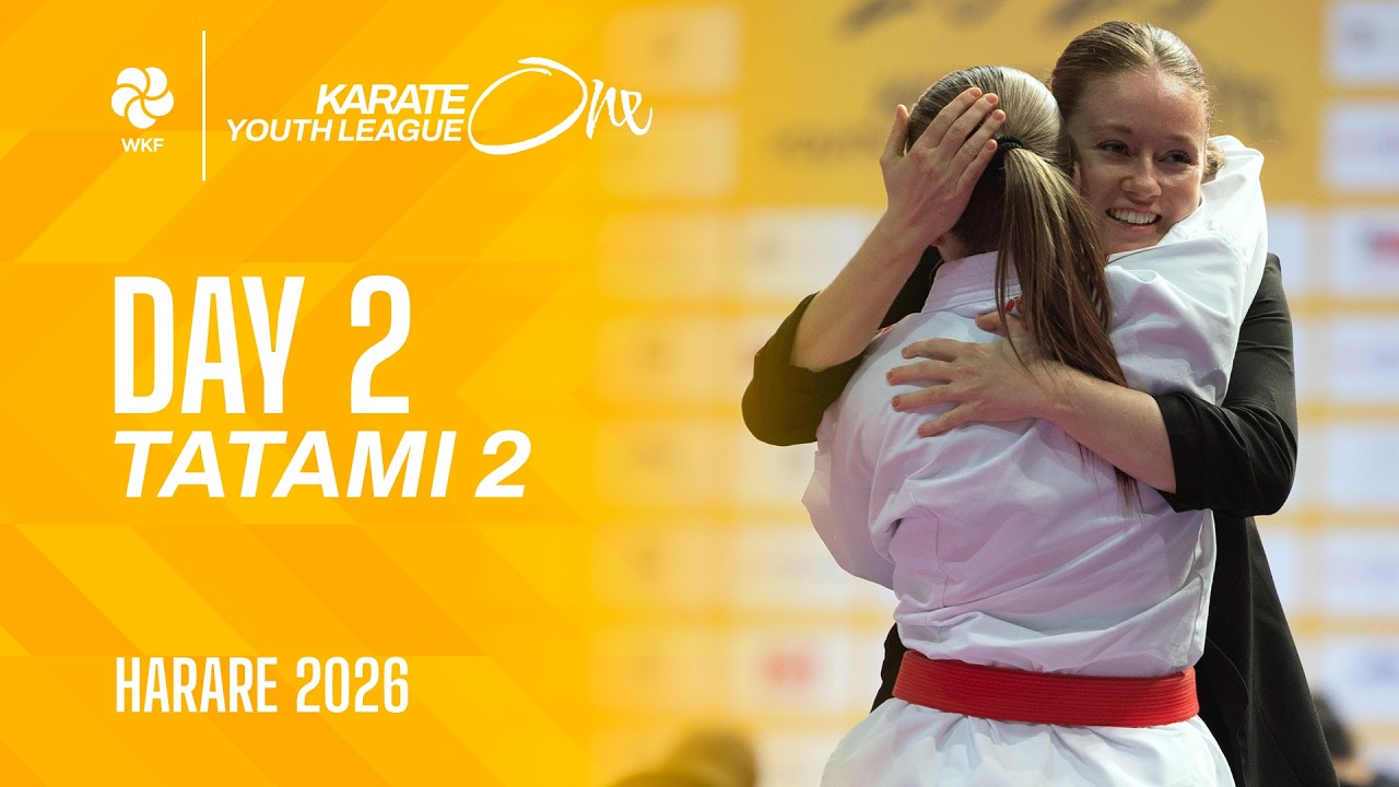 LIVE 🔴 Karate One Youth League HARARE | Friday - Tatami 2