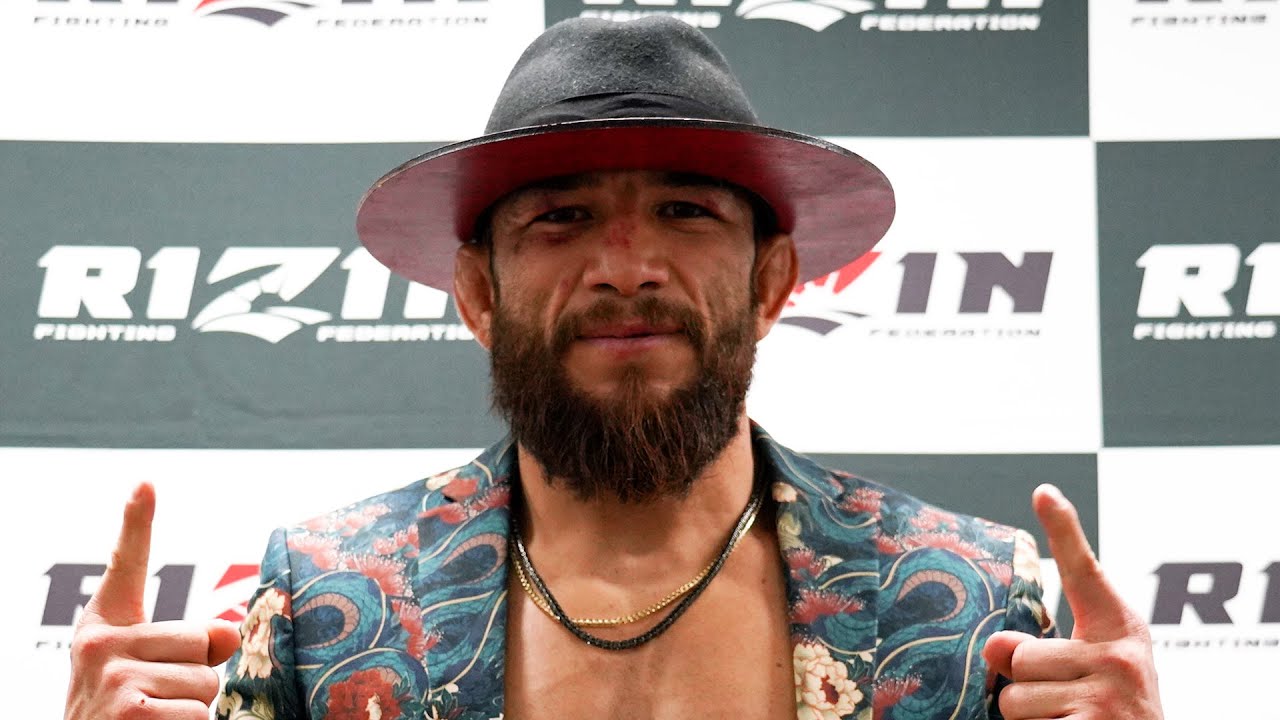 フアン・アーチュレッタ 試合後インタビュー / RIZIN.42 background