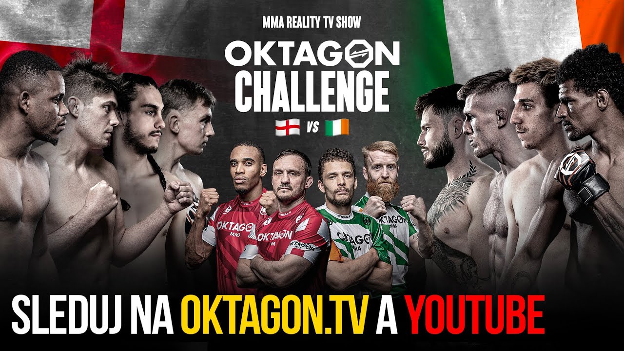 Počátek nové éry! OKTAGON VÝZVA: 🏴 Anglie vs. Irsko 🇮🇪 | Sleduj na OKTAGON.TV a YouTube!