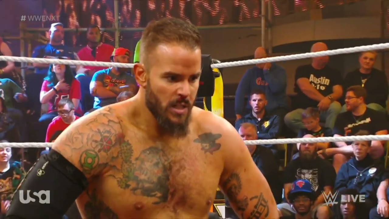 WWE NXT TRICK WILLIAMS VS JOSH BRIGGS 01/23/24 background