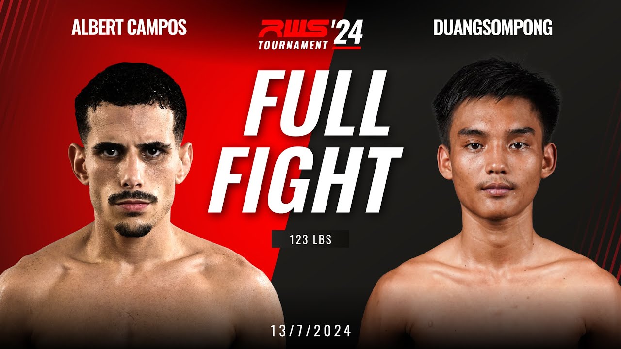 Full Fight l Albert Campos Phuket Fight Club vs Duangsompong M.J. Five Point Gym I RWS