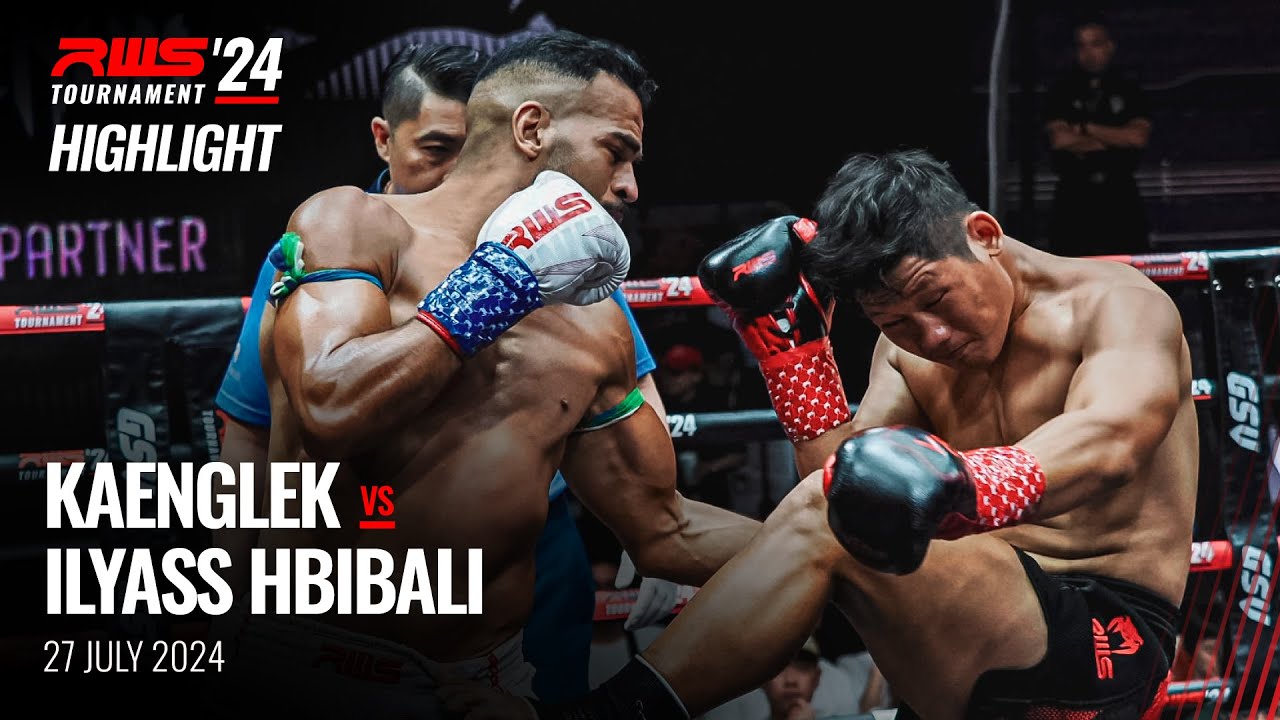 Highlight l Kaenglek Suablack Muay Thai vs Ilyass Hbibali I RWS background
