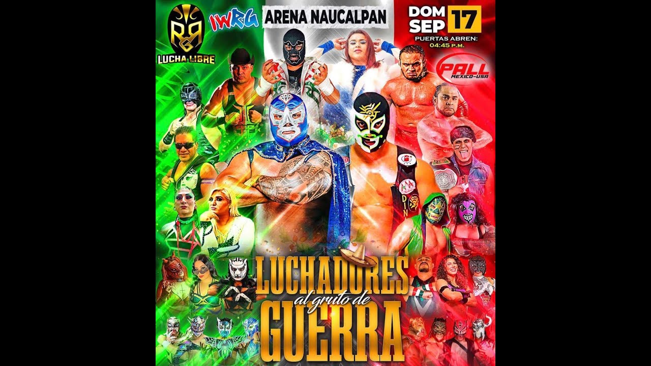 IWRG EN VIVO 🔴 | POR EL CAMPEONATO SUPREMO RGR | DIAMANTE AZUL VS FORASTERO backdrop