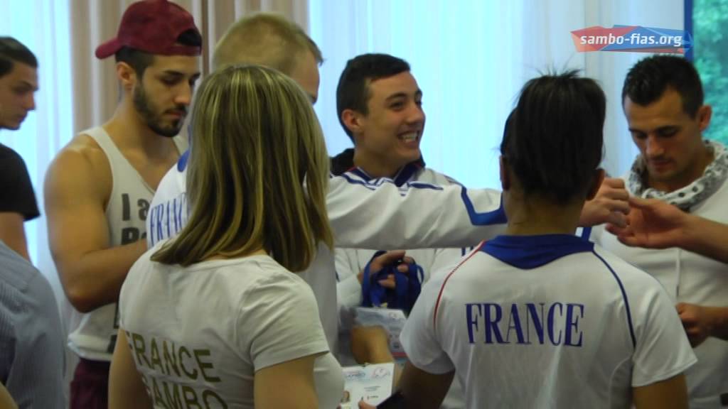 European Sambo Championship 2015 - on the eve of the start background
