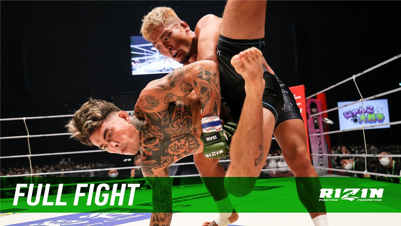 Full Fight | 武田光司 vs. ザック・ゼイン / Koji Takeda vs. Zach Zane - RIZIN.39 backdrop