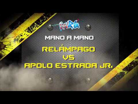 Apolo Estarda Jr. vs Relámpago, mano a mano en IWRGTV (19 Febrero 2017) background
