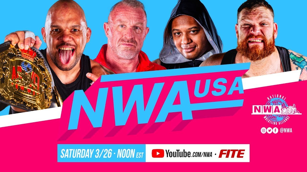 NWA USA S2E1 | Homicide v Doug Williams! Marshe Rockett v Jay Bradley! Kerry Morton! background