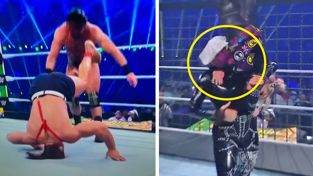 Roman Reigns Win Not Valid? - 11 Funny Bloopers & Botches At WWE Elimination Chamber 2022