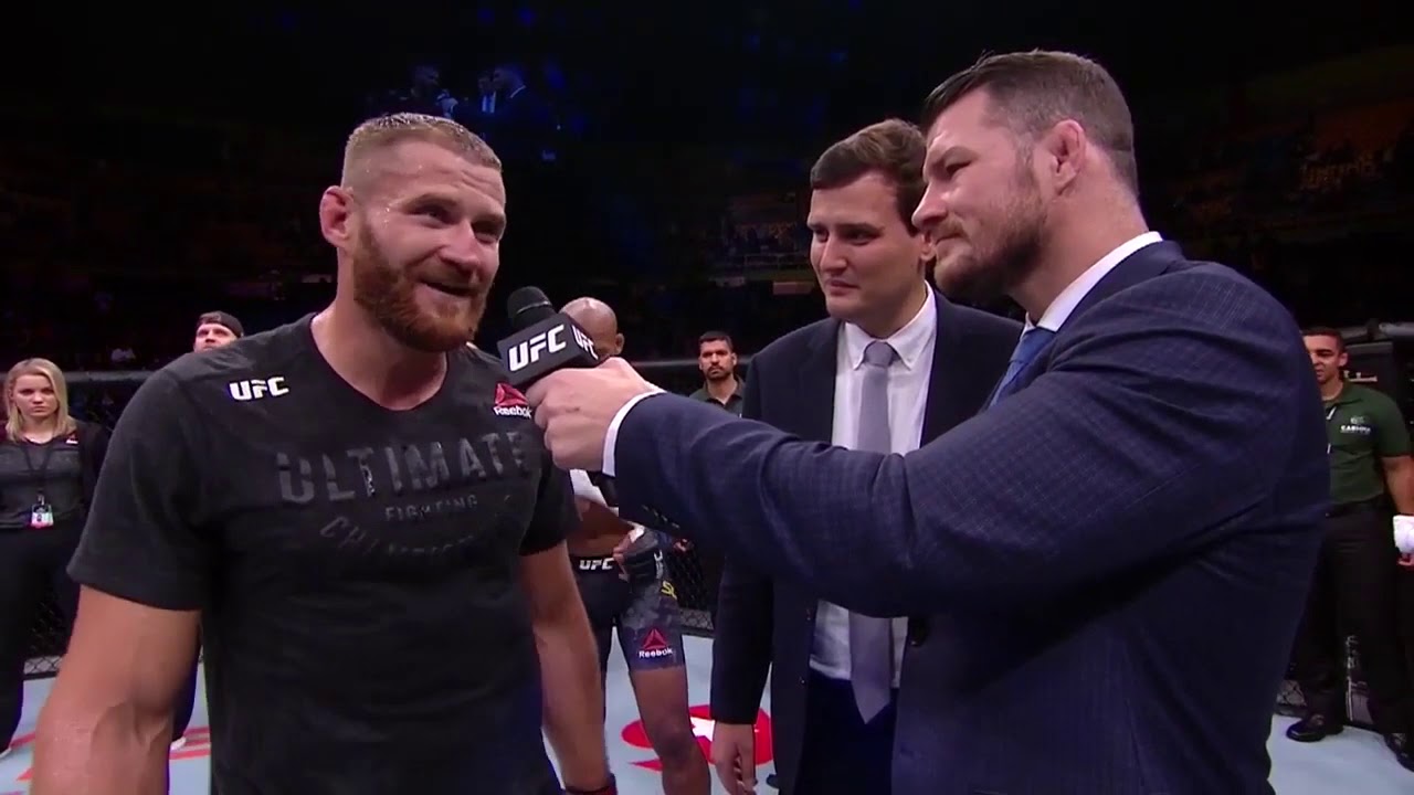 UFC Сан-Паулу: Блахович vs Жакарэ - Слова после боя background