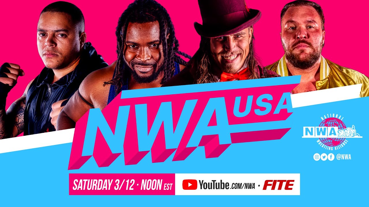 NWA USA S1E10 | Mims v Diante! Magic Jake Dumas v AJ Cazana! background