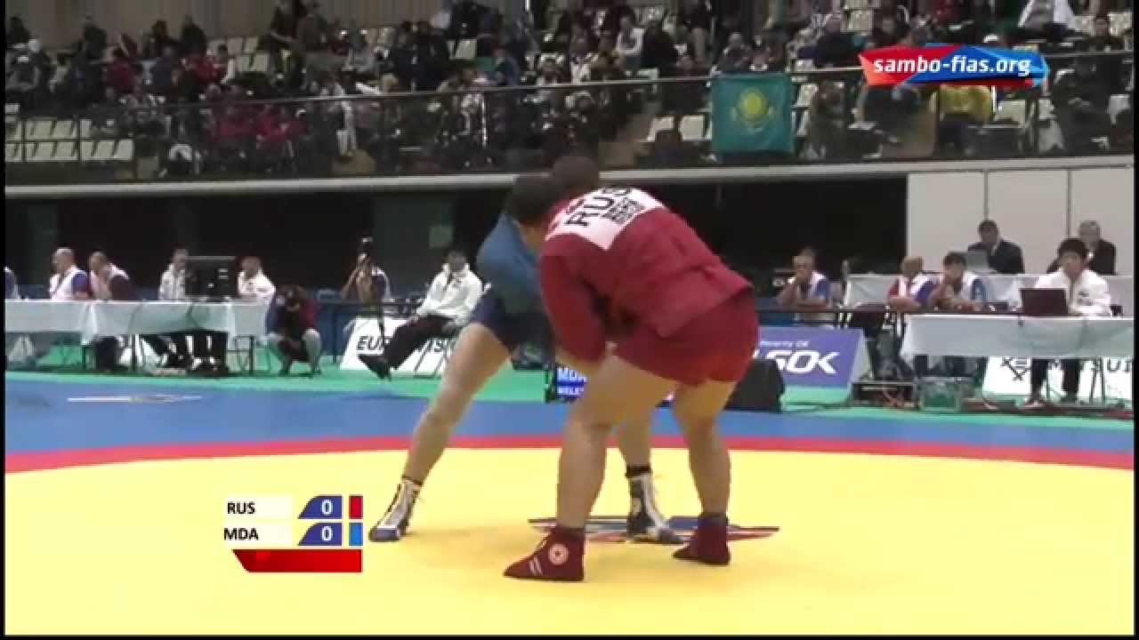 World Sambo Championship 2014 - PRELIMINARY Day 1 Mat 2 Japan background