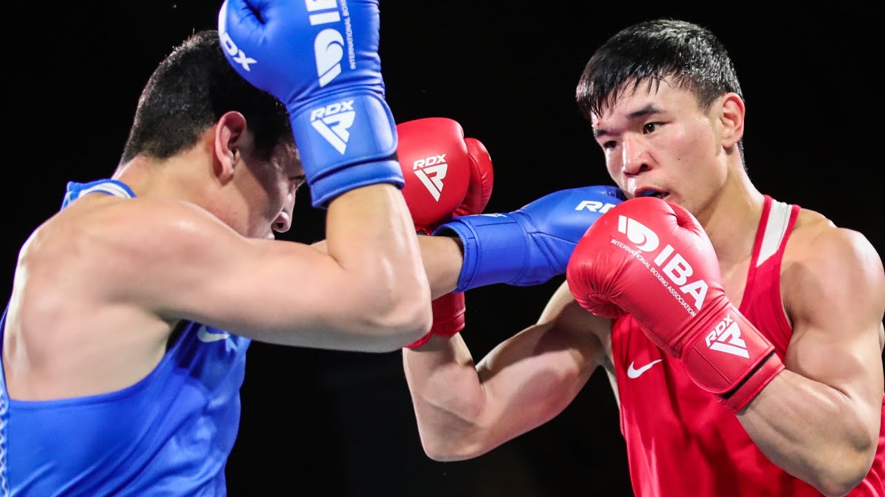 Ablaikhan Zhussupov (KAZ) vs. Farukh Tokhtassunov (KAZ) Strandja Tournament 2025 Final (71kg) backdrop