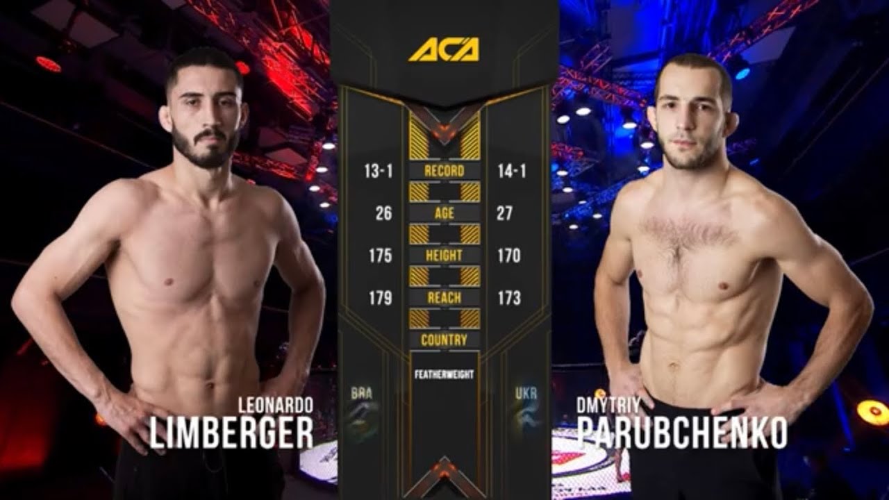 Леонардо Лимбергер vs. Дмитрий Парубченко | Leonardo Limberger vs. Dmytro Parubchenko | ACA 114 background
