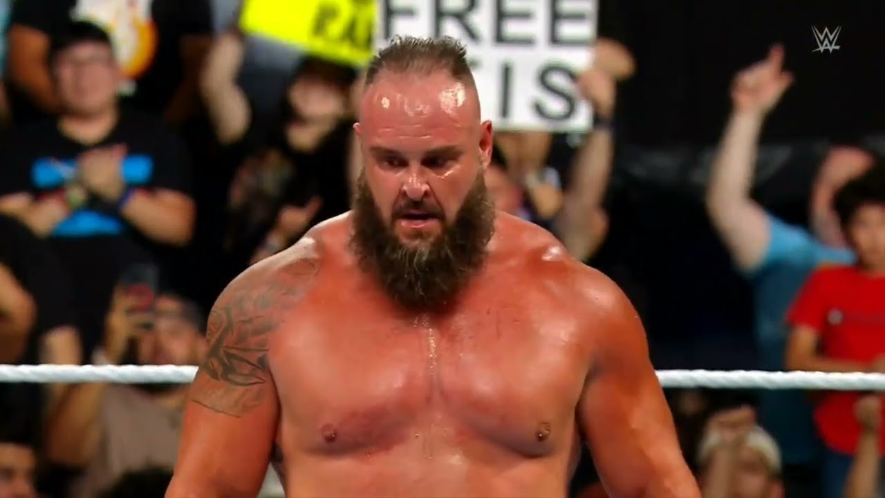 WWE RAW CHAD GABLE VS BRAUN STROWMAN 06/17/24 background
