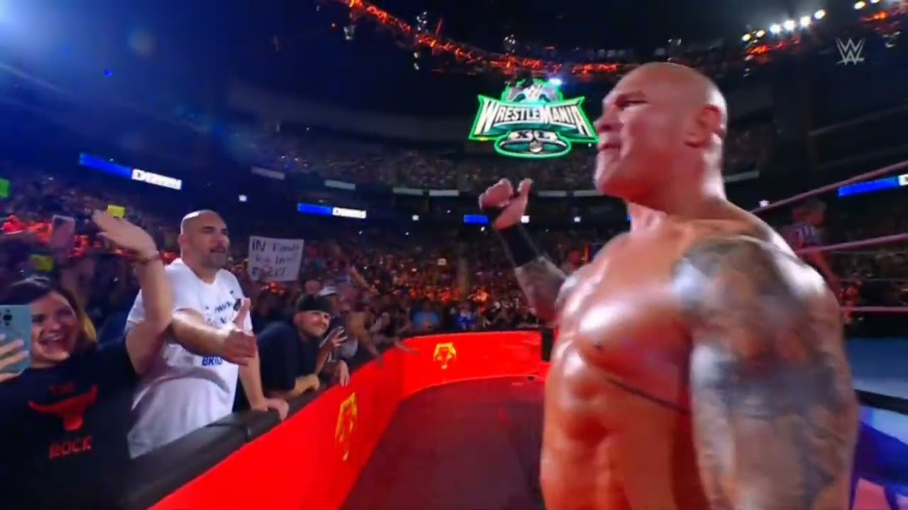 WWE SMACKDOWN RANDY ORTON VS AUSTIN THEORY 03/01/24 backdrop