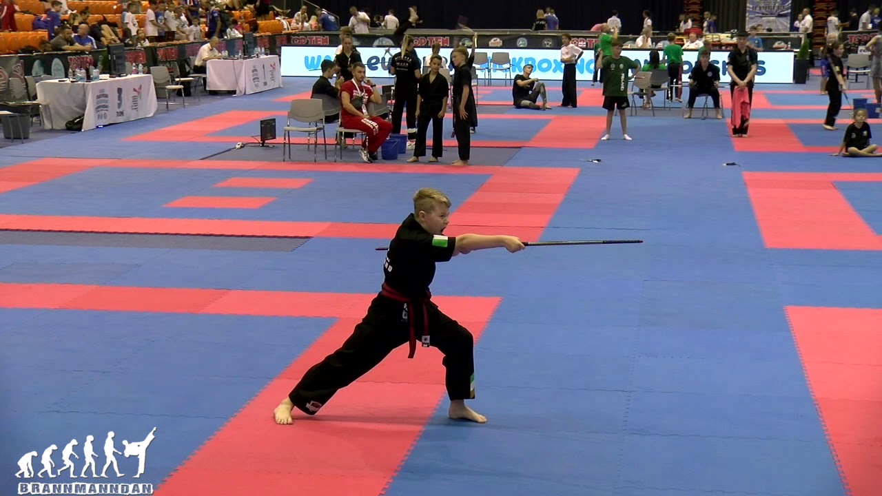 Jake Carroll Creative Forms with Weapons WAKO European Championships 2019