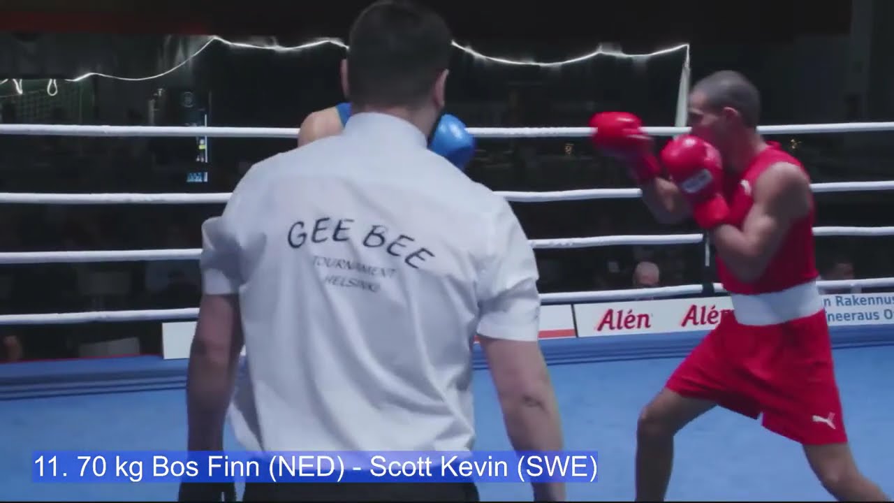 Kevin Scott (SWE) vs. Finn Bos (NED) GeeBee Tournament 2025 Final (70kg)