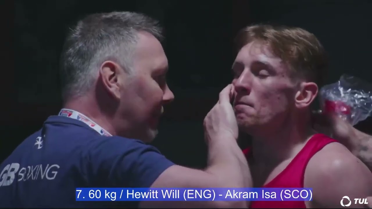 Will Hewitt (ENG) vs. Isa Akram (SCO) GeeBee Tournament 2025 QF's (60kg) background