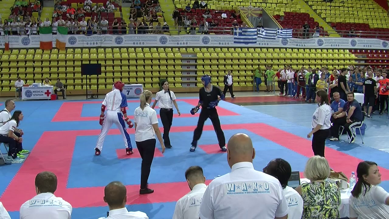 Lorenzo Parisi v Luka Tomljanovic WAKO European Championships 2017