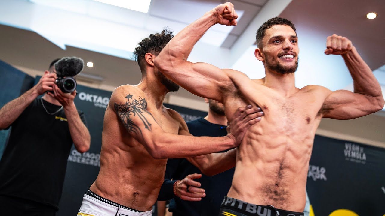 Official Weigh-In | OKTAGON 56 background