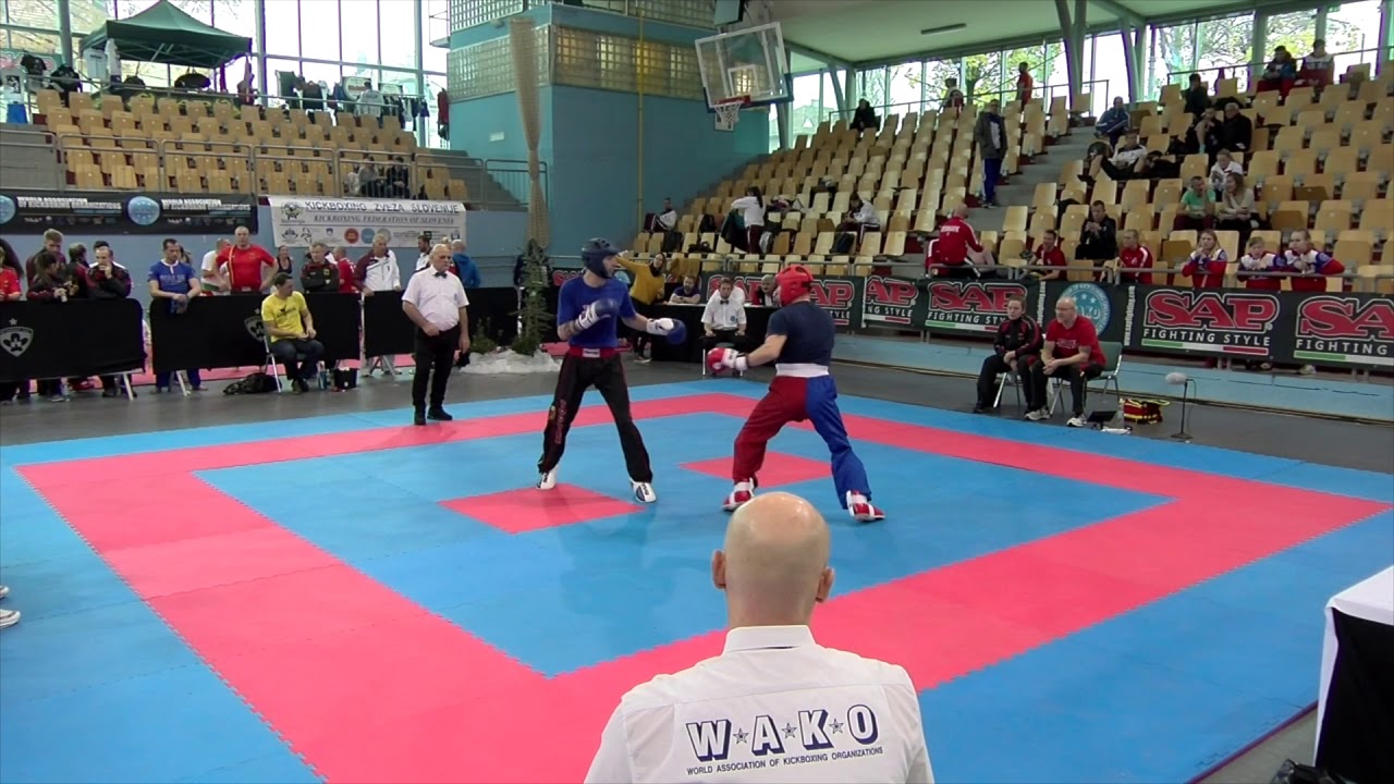 Nikolai Kuzhakov v Dirk Dechant WAKO European Championships 2018