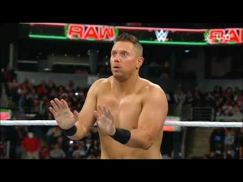 WWE RAW THE MIZ VS DEXTER LUMIS 12/23/24 background