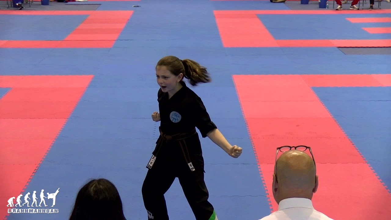 Leah Kiernan Musical Forms WAKO European Championships 2019 background