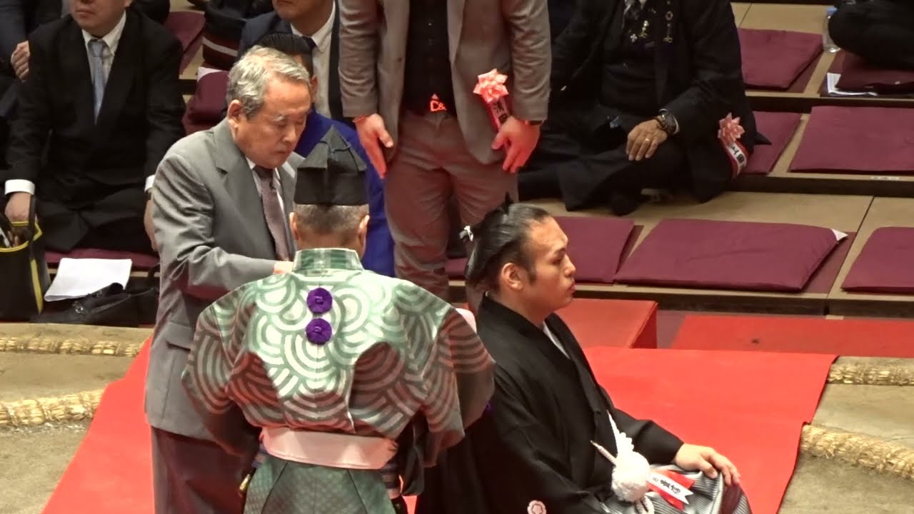 断髪式3【貴景勝断髪式】2025/10/4 TAKAKEISHO retirement ceremony background