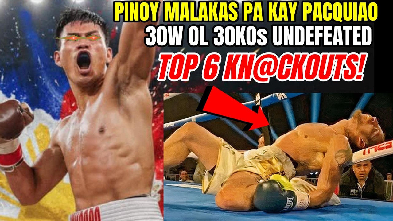 PINOY MALAKAS PA KAY PACQUIAO! 30W OL 30KOs UNDEFEATED! TOP 6 KNOCKOUTS!