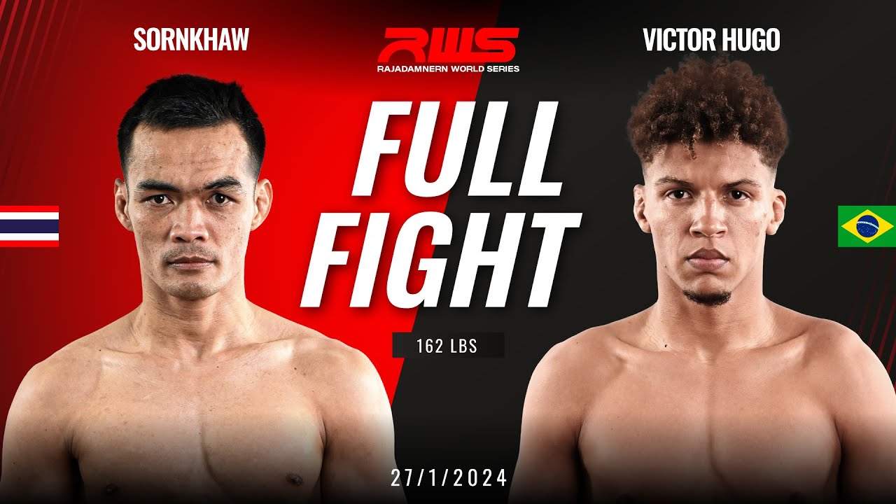 Full Fight l Sornkhaw vs. Victor Hugo l ศรขาว vs. วิคเตอร์ ฮิวโก้ l RWS