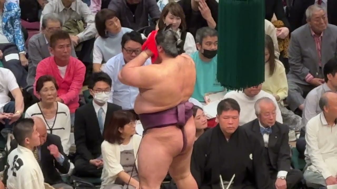 速報❗️狼雅vs佐田の海【大相撲令和7年5月場所】夏場所 初日2025/05/11 Futagoyama background