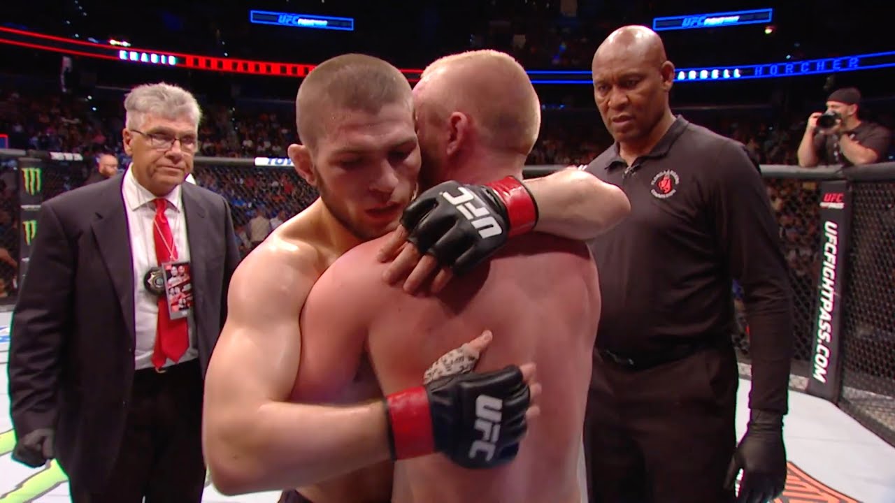 Уважение в октагоне UFC backdrop