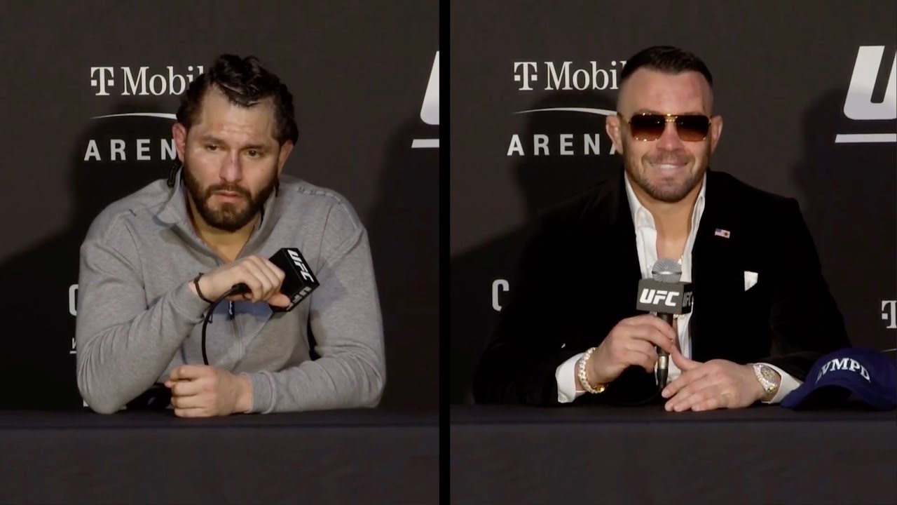 UFC 272: Лучшие моменты пресс конференции background