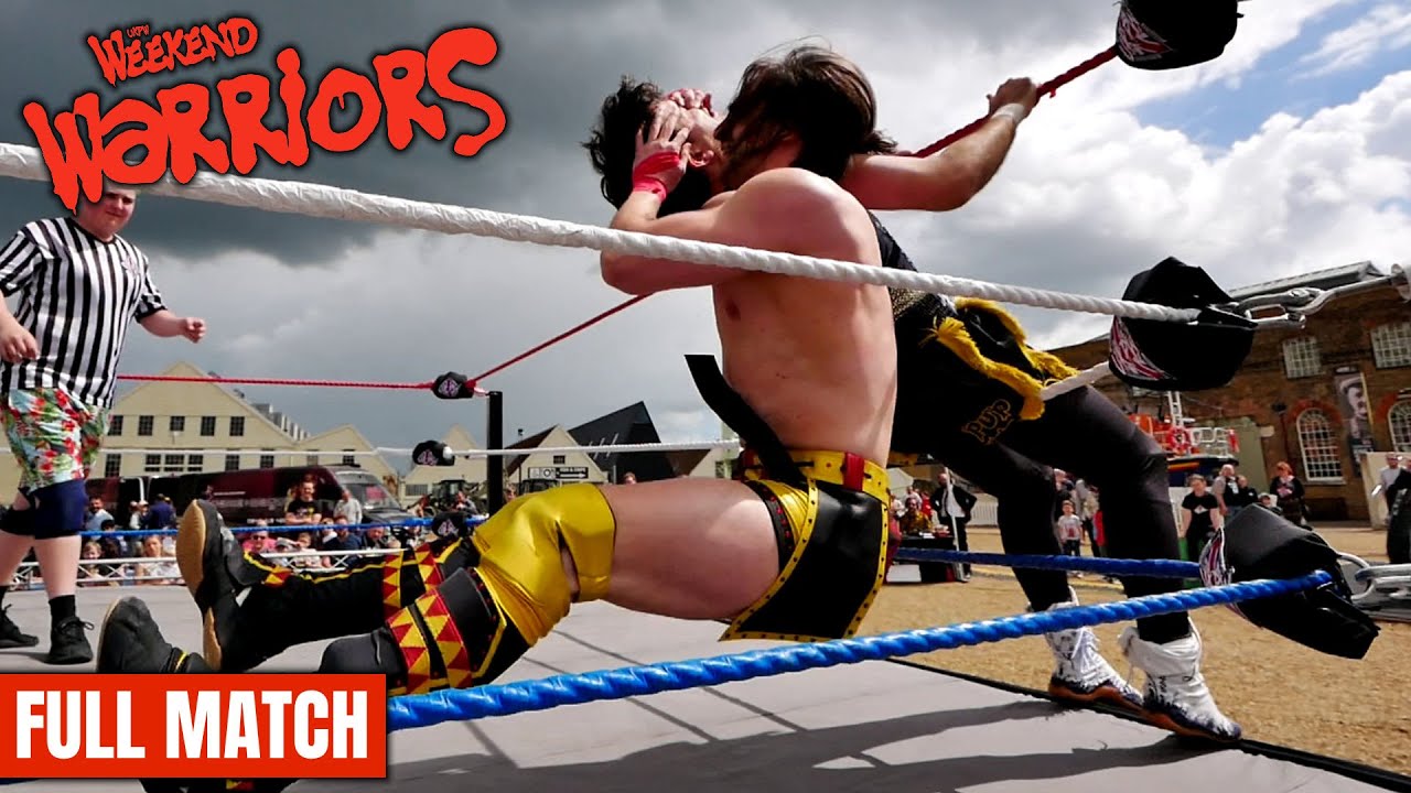 UKPW: FULL MATCH - Delphine vs Pup Zinzan background