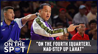 Coach Delta Pineda on how Converge regrouped to outlast Macau | #OSOnTheSpot